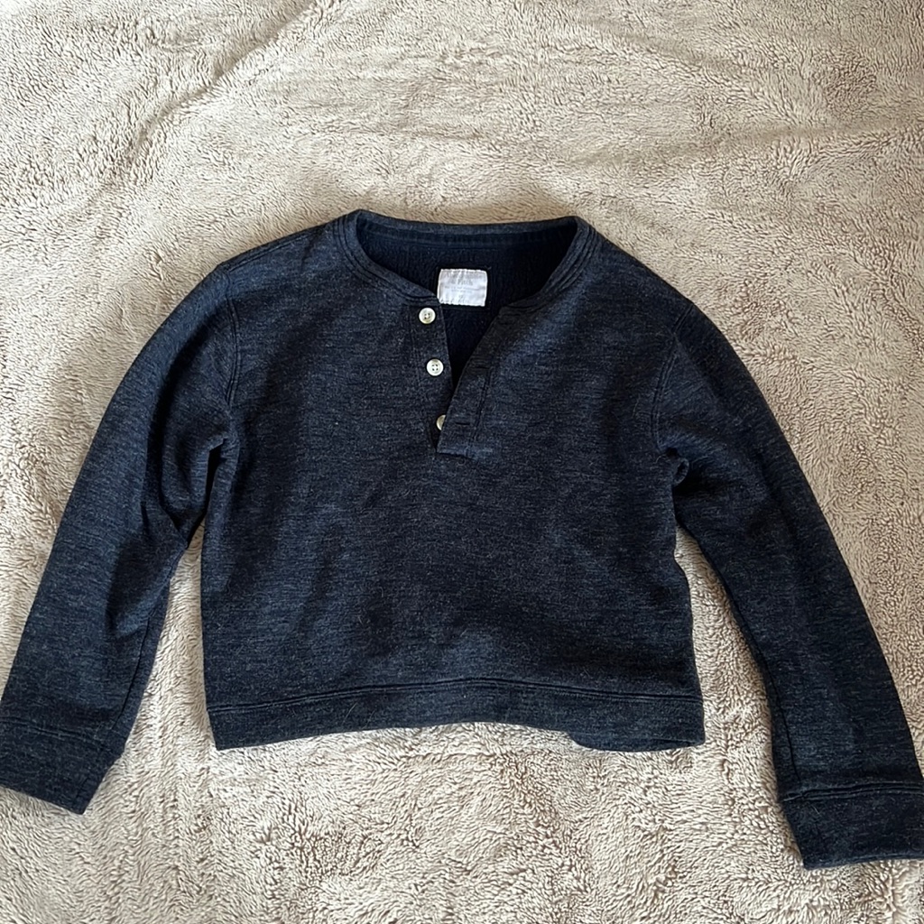 Abercrombie & Fitch Henley Crewneck